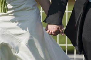 holding hands